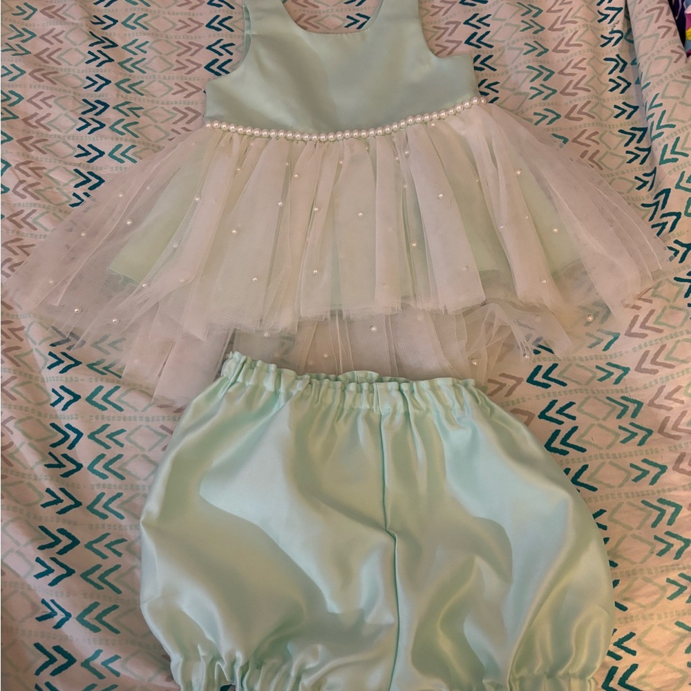 American Princess Mint Green Formal Dress